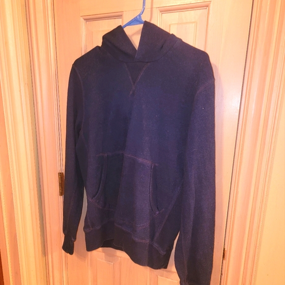GAP | Shirts | Mens Sz M Gap 969 Indigo Hoodie Sweatshirt Sweater | Poshmark